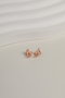 Heliophilia Silver Pendientes en Plata de Ley 925 - Rosa